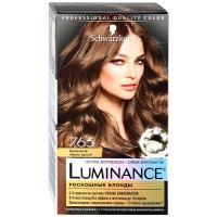 Стойкая краска для волос Luminance 7.65 Кремовый темно-русый