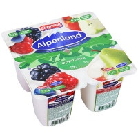 Йогуртный продукт Alpenland лесные ягоды, яблоко и груша 0.3%, 95г