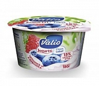 Йогурт Valio персик 2,6% 180г