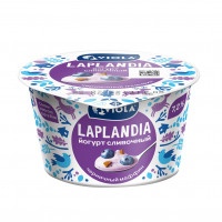 Йогурт Viola Laplandia Черничный маффин 7.2%, 180г БЗМЖ