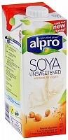 Напиток Alpro соевый без соли и сахара 1,8%, 1л