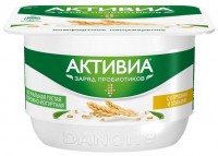 Йогуртно-творожный продукт Активиа с отрубями и злаками 3,5%, 135г