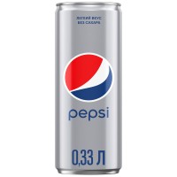 Напиток Pepsi Light сильногазированный ароматизированный 330мл
