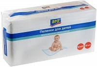 Пеленки Aro детские впитывающие одноразовые 60х60, 30 шт.