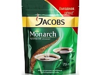 Кофе Jacobs Monarch растворимый 75г