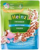 Каша Heinz омега 3 пшеничная молочная с тыквой с 5 месяцев, 200г