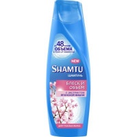 Шампунь для волос Shamtu "Блеск и объем" с экстрактом японской вишни, 360 мл
