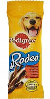 Лакомство для собак Pedigree Rodeo мясные косички 70г