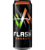 Напиток Flash up energy апельсиновый ритм 450мл