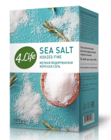 Соль 4Life морская йодированная мелкая, 1кг