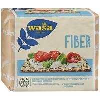 Хлебцы ржаные Wasa Fiber цельнозерновые с пшеничными отрубями кунжутом и овсяными хлопьями 230 г