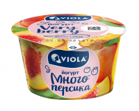 Йогурт Viola Very Berry персик 2.6%, 180г