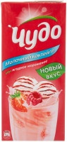 Коктейль молочный Чудо Ягодное мороженое 2%, 200мл