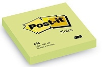 Стикеры Post-it Optima зеленые z-блок 7,6*7,6см, 100 листов