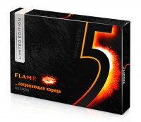 Жевательная резинка 5 Flame Согревающая корица 31,2г