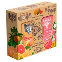 Набор Le Petit Marseillais Апельсин и Грейпфрут Гель-пена д/д250мл+Цветок апельсинового