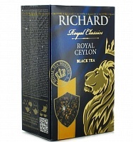 Чай Richard Royal Ceylon черный байховый листовой, 180г