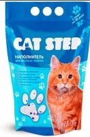 Наполнитель Cat step для кошачьего туалета гелевый 7,6л