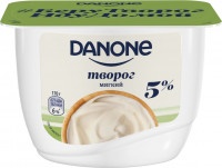 Творог Danone мягкий 5%, 170 гр