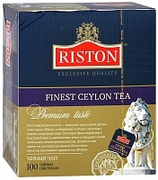 Чай Riston Finest Ceylon черный байховый цейлонский мелкий, 100пак*1,5г