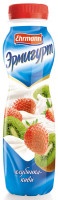 Напиток йогуртный Ehrmann Эрмигурт Клубника - киви 1,2%, 290г
