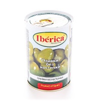 Оливки Iberica без косточки 420г