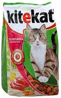 Сухой корм для кошек Kitekat Аппетитная телятина 1,9кг