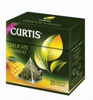 Чай зеленый Curtis Нежный Манго 20 пирамидок