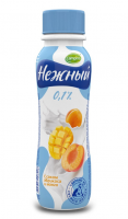 Йогуртный продукт Нежный с соком абрикос манго 0.1%, 285г