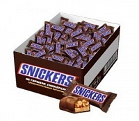 Шоколадные конфеты Snickers Minis 2,9кг