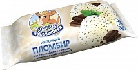 Мороженое Коровка из Кореновки с шоколадной стружкой пломбир 400г