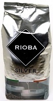 Кофе Rioba Silver в зернах 55% арабика + 45% робуста, 1кг
