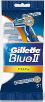Станок для бритья Gillette BlueII одноразовый, 5 шт