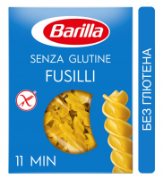 Макаронные изделия Barilla Fusilli без глютена, 400г, Италия