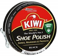 Крем Kiwi для обуви черный, 50 мл