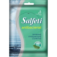 Салфетки влажные Salfeti антибактериальные, 20 шт
