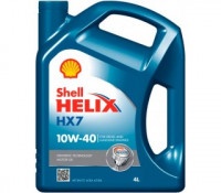 Моторное масло синтетическое Shell Helix HX7 10W-40, 4л