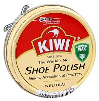 Крем Kiwi для обуви бесцветный, 50 мл