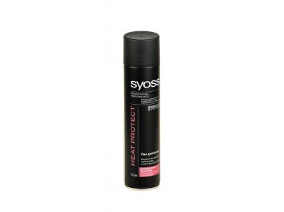 Лак для волос SYOSS heat protect, 400мл
