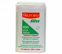 Заменитель сахара Milford Suss 650 таблеток