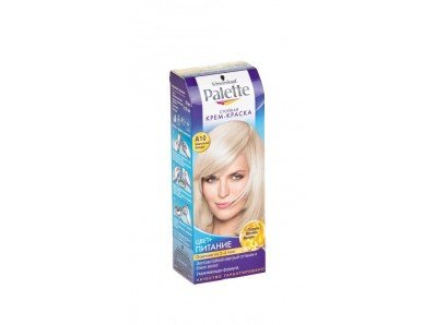 Крем-краска для волос PALLETE A10 Жемчужный блондин, 50мл