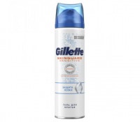 Гель для бритья для чувствительной кожи с экстрактом алоэ Skinguard Sensitive Gillette 200мл