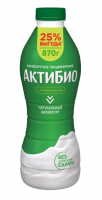 Йогурт питьевой Актибио натуральный 1.8%, 870г