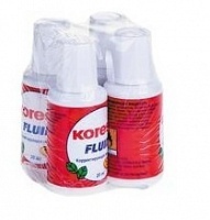 Корректирующая жидкость Kores Fluid 66109/66113 20мл упаковка 4шт