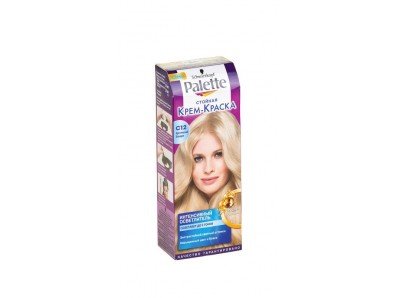 Крем-краска для волос PALETTE тон c12, арктический блондин,50мл
