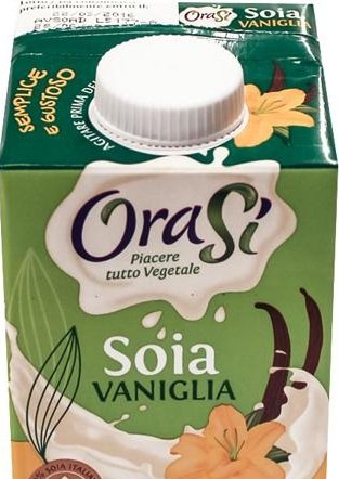 Напиток Orasi soia vaniglia соевый с ванильным вкусом обогащенный витаминами и кальцием, 500 мл