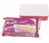 Губка для ванной Paclan Practi Crystal замша