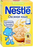 Каша Nestle Овсяная безмолочная, 1 ступень, 200г