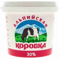 Продукт молокосодержащий Альпийская коровка 30%, 900 гр