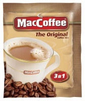 Напиток MacCoffee кофейный 3 в 1 The Original растворимый 5х20г